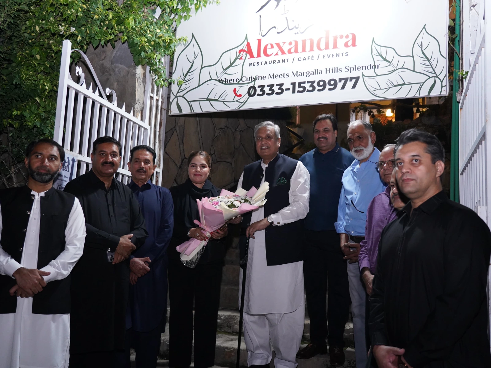 Honoring ICCI Leadership at Alexandra Restaurant